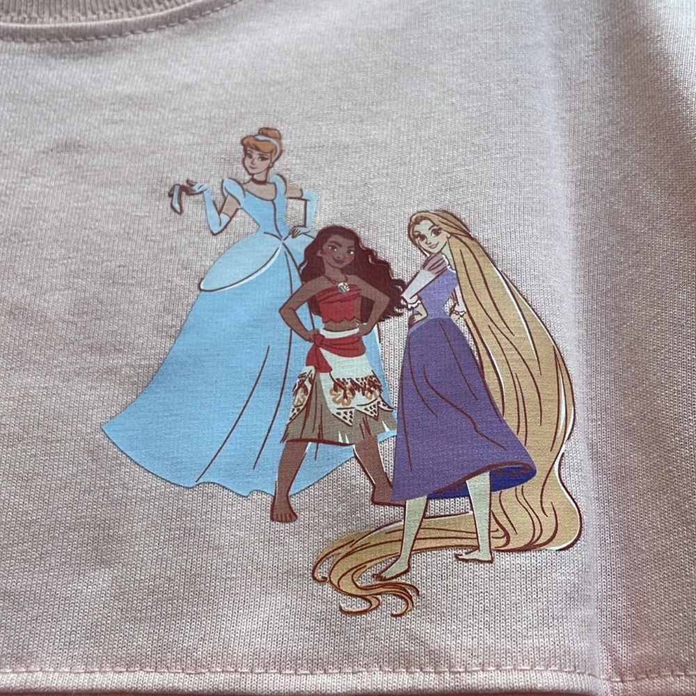 Disneyland Disney Princess Pink Spirit Jersey Girls NEW - Picture 4 of 5